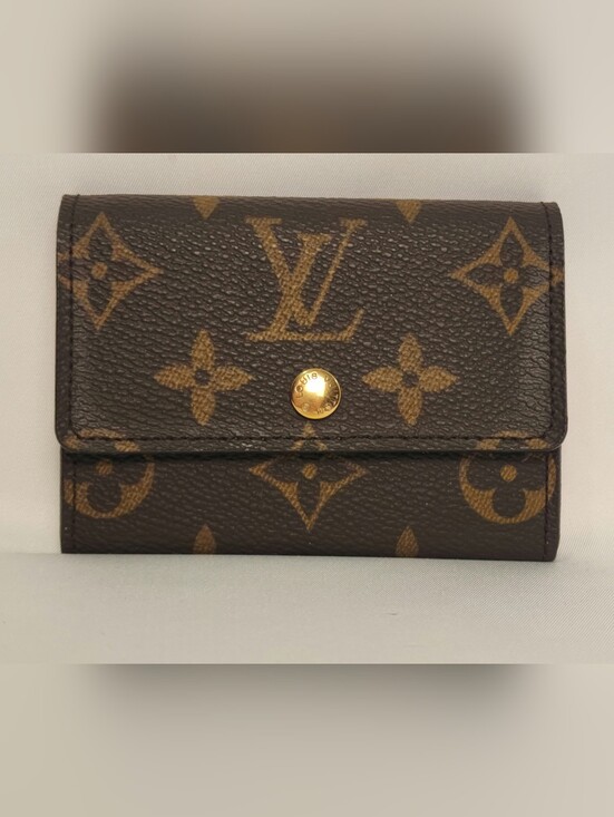 Louis Vuitton Handbags - Louis Vuitton Monogram Plat Coin Purse Card Case Holder Wallet